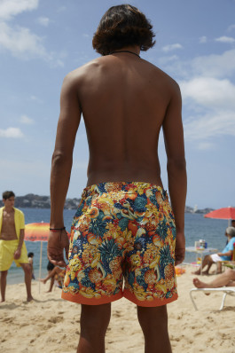 orlebar brown, fashion, mexico, acapulco, outside, beach, summer