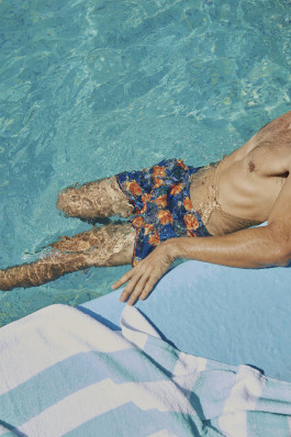 orlebar brown, fashion, mexico, acapulco, outside, beach, summer